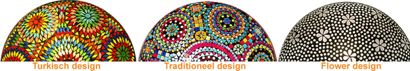 Designs van oosterse plafondlampen