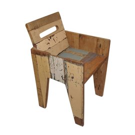 Kinderstoel scrapwood Kinderstoel scrapwood