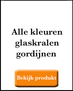 Glas kralengordijnen