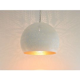 Witte filigrain hanglamp Witte filigrain hanglamp