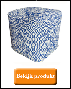 Poef voor in de tuin