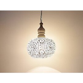 Hanglamp transparant mozaiek Hanglamp transparant mozaiek