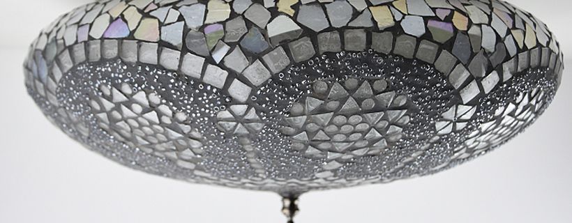 Een oosterse aparte plafondlamp