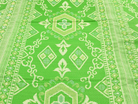 Kleur buitenkleed groen geel