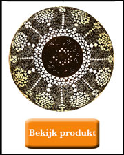 Plafonniere sfeerverlichting van mozaiek