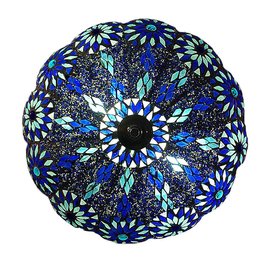 Bohemian plafonniere blauw Bohemian plafonniere blauw