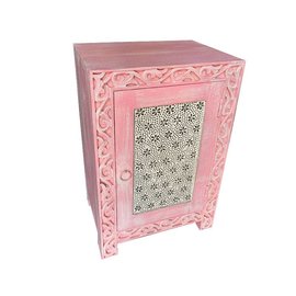 Bohemian roze nachtkastje Bohemian roze nachtkastje