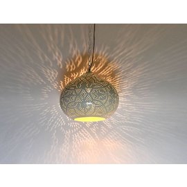 Witte filigrain hanglamp Witte filigrain hanglamp
