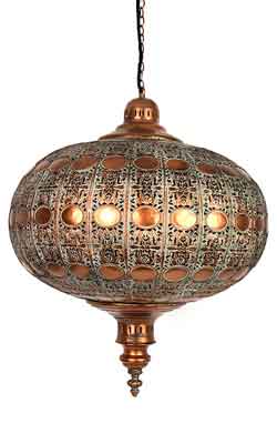 Nieuwe kleur filigrain lamp