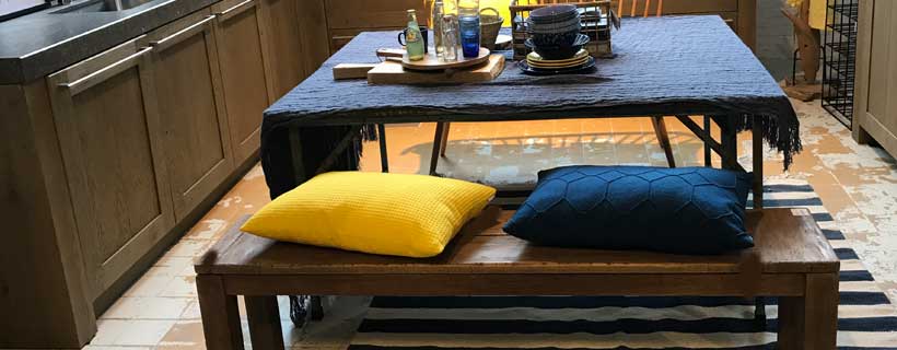 Vloerkleed in de keuken