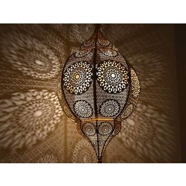 Filigrain hanglamp goud Filigrain hanglamp goud