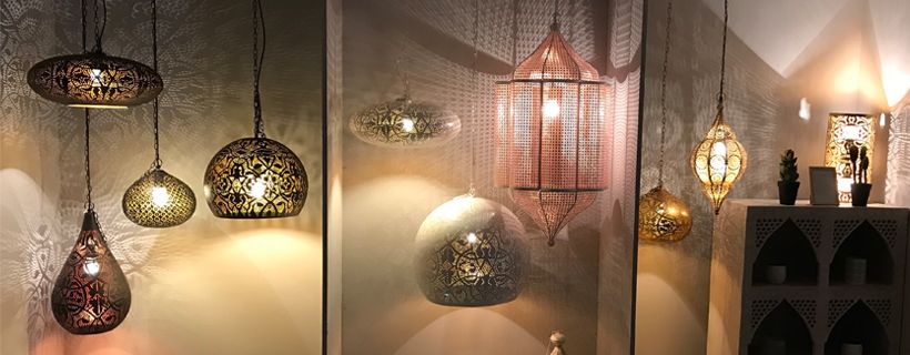 Mystiek en karakter met orientaalse sfeerverlichting
