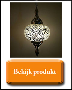 Zilveren hanglamp