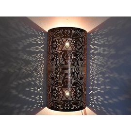 Koperen wandlamp filigrain Koperen wandlamp filigrain
