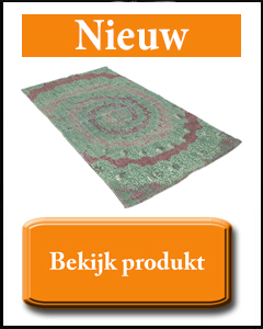 Oosters groen kelim kleed