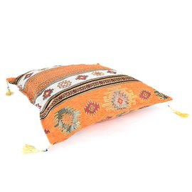 Kelim kussen oranje Kelim kussen oranje