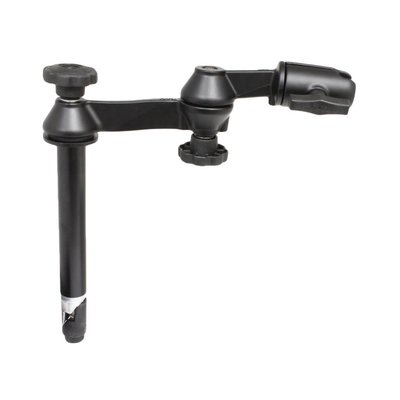 RAM Mount Double Swing Arm with 8" Male Telepole