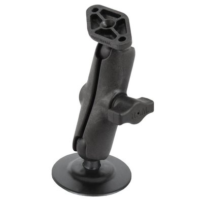 RAM Mount Plakkogel + standaard lengte klemhouder set