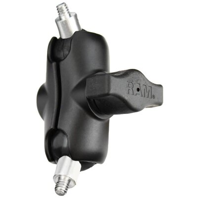 RAM Mount Korte klemarm met 2 B-Kogels met 1/4"-20 schroefdraad