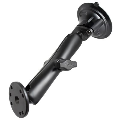 RAM Mount Zuignap combinatie montageset aluminium lang