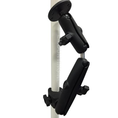 RAM Mount Tough-Claw stangmontage flexible dubbele klemhouder arm