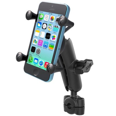 RAM Mount Torque™ 3/8" - 5/8" Diameter Mini Rail Base and X-Grip® for Phones