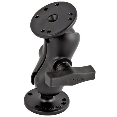 RAM Mount Klemhouder kort met 2 C-kogels RAM-101U-B