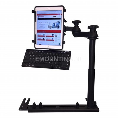 RAM Mount Universal No-Drill™ iPad 9.7 X-Grip ROTO RAM-VB-196-SW1-UN9-KEY1