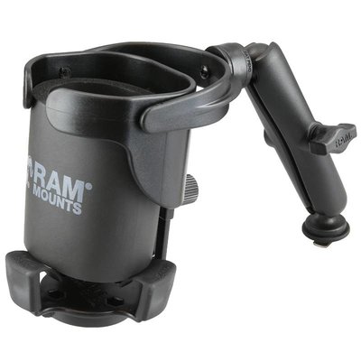 RAM Mount Balancerende drankhouder XL- Level Cup™ XL met Track-ball RAM-B-417B-C-354-TRA1