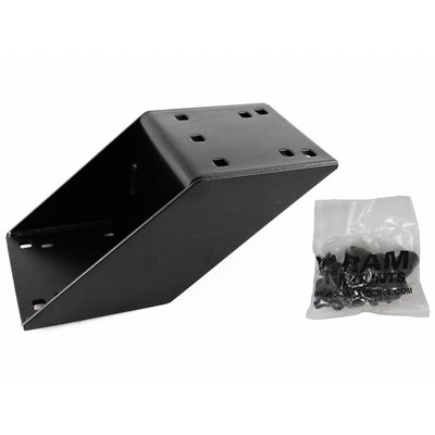 RAM Mount 4" Angled Vehicle Base Riser