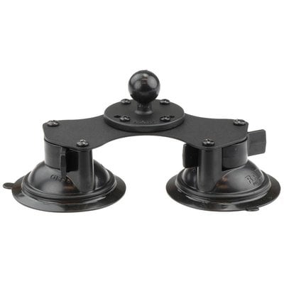 RAM Mount Double 8.5 cm Suction Cup Base met B-kogel