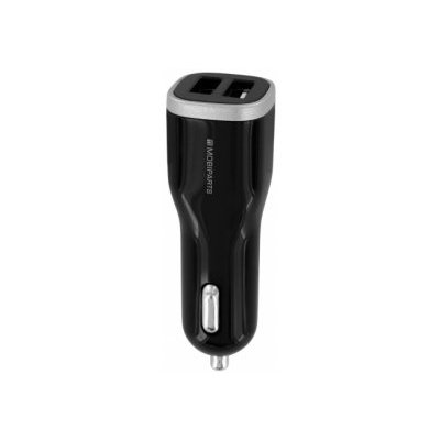 Mobiparts Car Charger Dual USB 2.4A Black