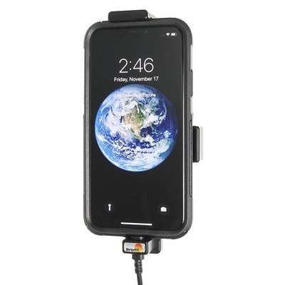 Brodit houder Apple iPhone X (met Lightning USB kabel)