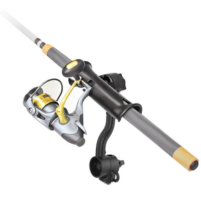 RAM Mount Tube Jr.™ Rod Holder with Extension Arm and Track Base RAP-390-390-PA-418
