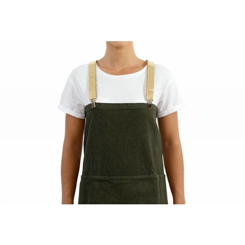 UASHMAMA® Schort Donkergroen UASHMAMA® Schort Donkergroen