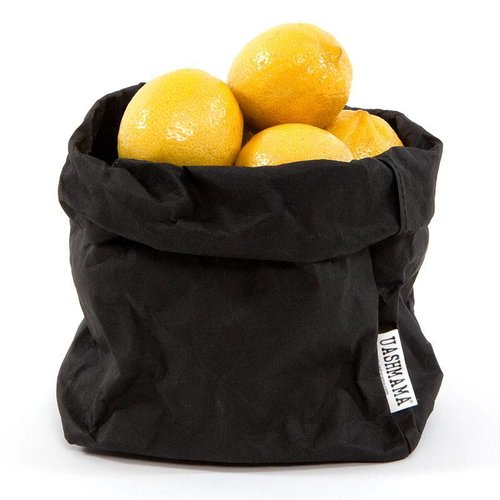 UASHMAMA® Paper Bag Zwart UASHMAMA® Paper Bag Zwart