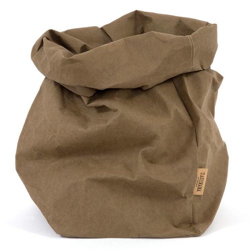 UASHMAMA® Paper Bag Olijf UASHMAMA® Paper Bag Olijf
