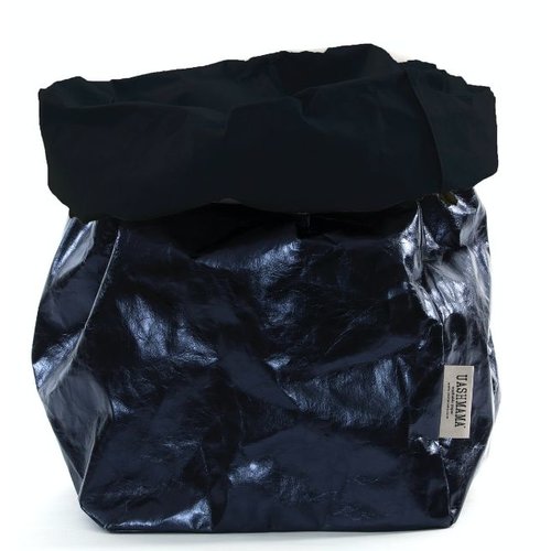 UASHMAMA® Paper Bag Donkerblauw & Petrolio UASHMAMA® Paper Bag Donkerblauw & Petrolio