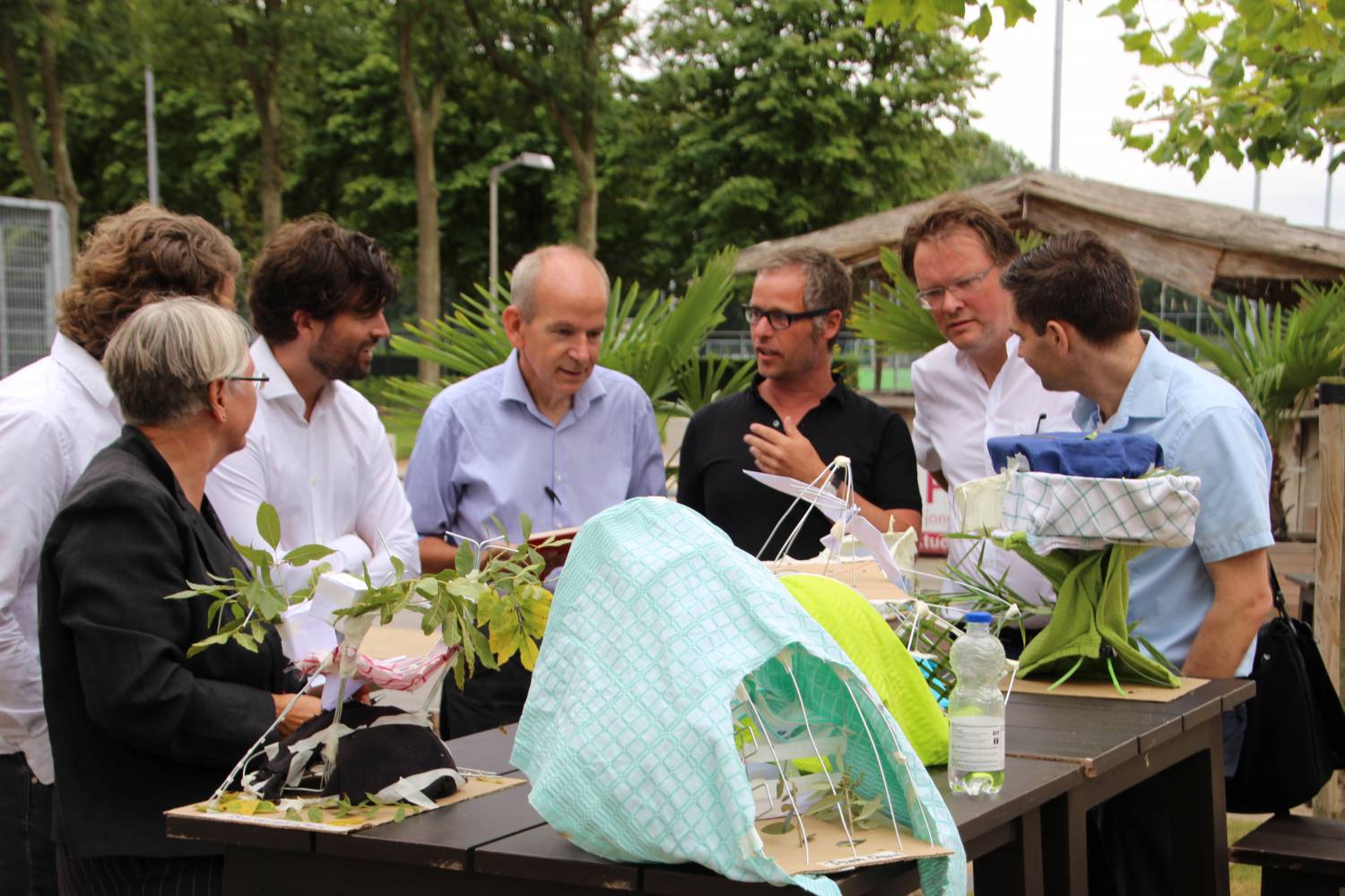 Wedstrijd TU Delft met staaldraad