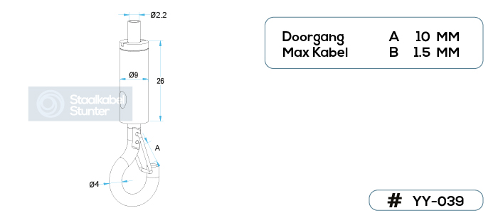 Hanging system hook