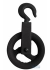 Zwarte hijshaak 120mm