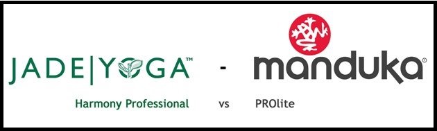 Manduka PROlite versus Jade Harmony Professional