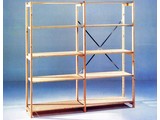 Houten stelling 200cm breed 210cm hoog 60cm diep