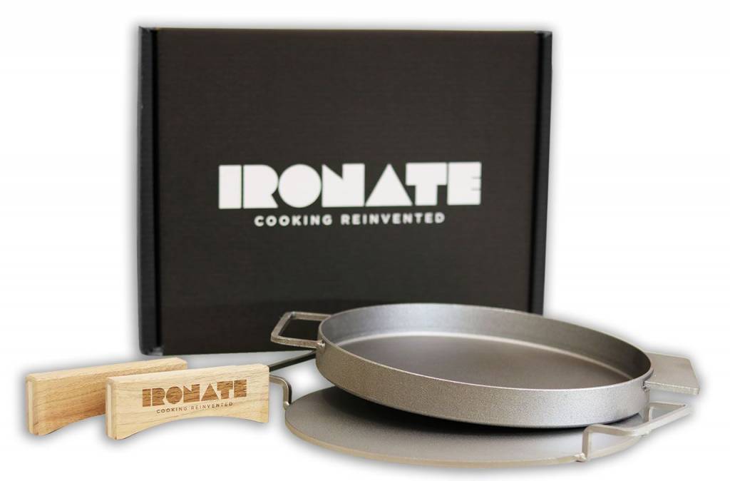 Nieuw nu in Nederland verkrijgbaar, de Ironate pizza pan!