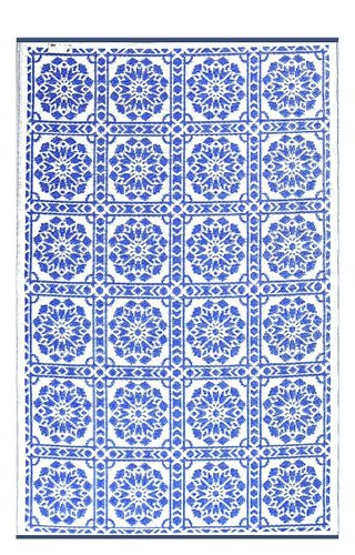 Blauw buitenkleed Blauw buitenkleed
