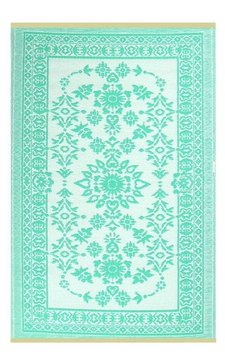 Turquoise buiten vloerkleed Turquoise buiten vloerkleed