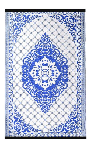 Buitenkleed blauw wit Buitenkleed blauw wit