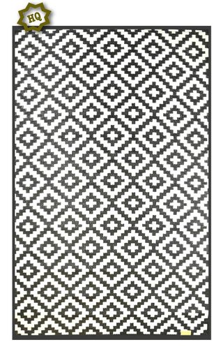 Wonder Rugs Buitentapijt zwart wit Wonder Rugs Buitentapijt zwart wit
