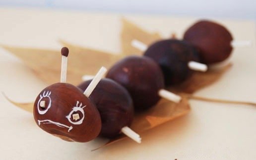 Maken maakt gelukkig, dus ga snel aan de slag met kastanjes!