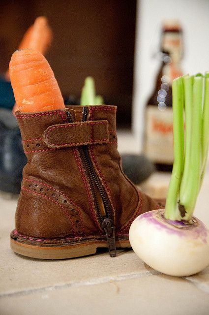 Gooi wat in mijn laarsje, dank U Sinterklaasje!